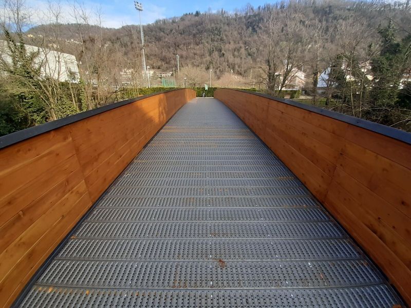 Ponte pedonale Effevi per Ponte Prien am Chiemsee