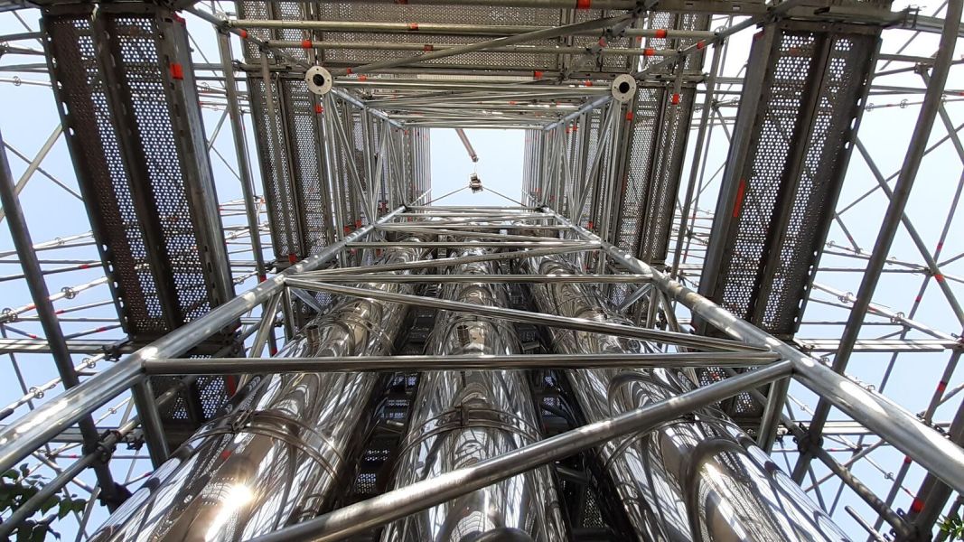 Pipe Rack Effevi per Ospedale Cazzavillan