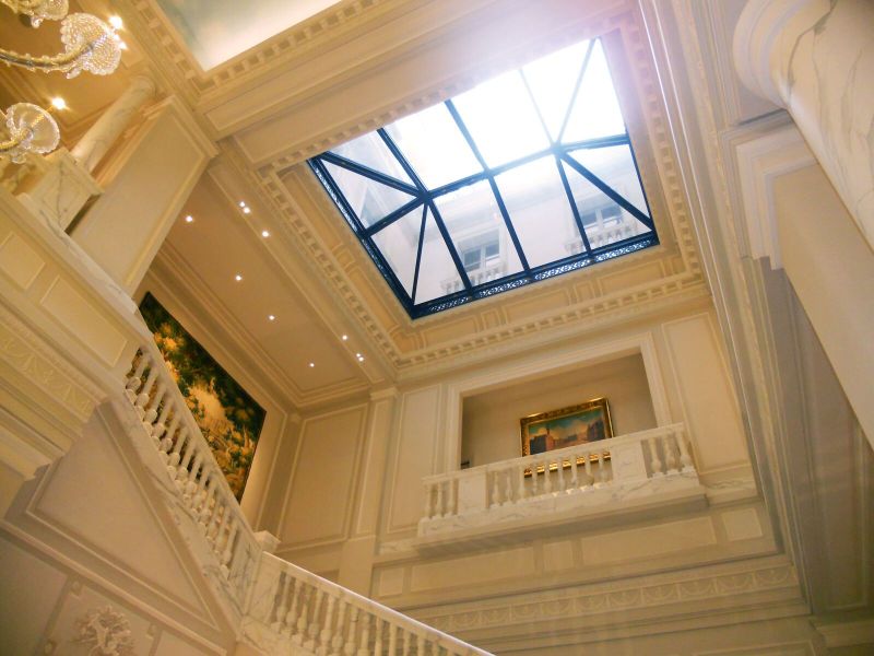 Copertura Effevi per Hotel Palazzo Parigi - Lucernario