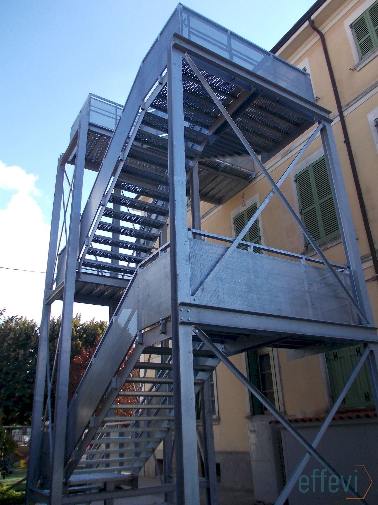 Scala di sicurezza Effevi per Parrocchia di Stanghella (154_02.jpg)