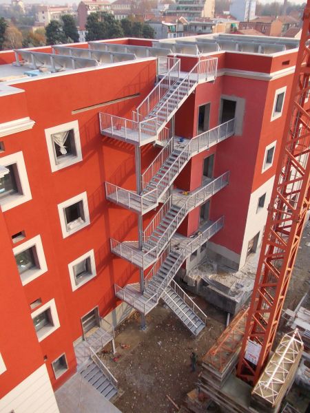 Scala di sicurezza Effevi per Hotel Forum