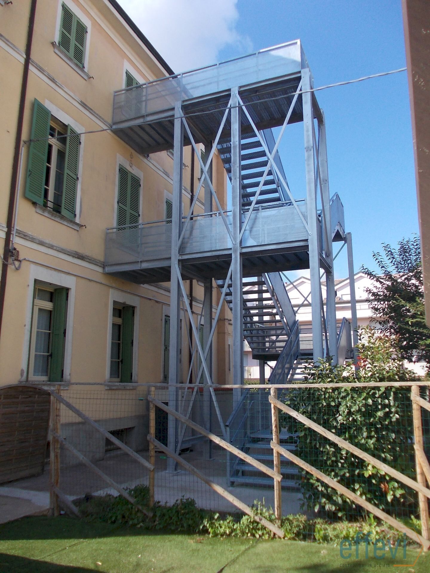 Scala di sicurezza Effevi per Parrocchia di Stanghella (154_05.jpg)