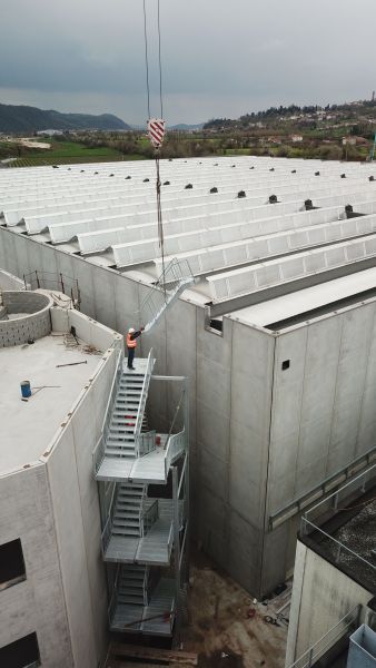 Scala di sicurezza Effevi per Il Vecchio Forno